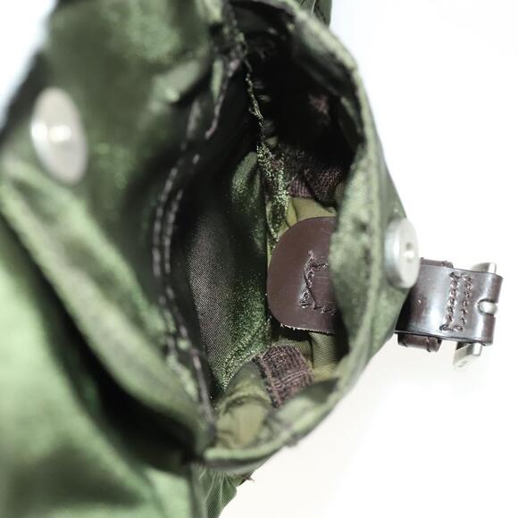 PRADA Backpack Nylon Khaki Silver - Picture 10 of 10